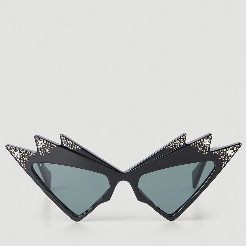 Gucci Cat Eye Rhinestone Sunglasses